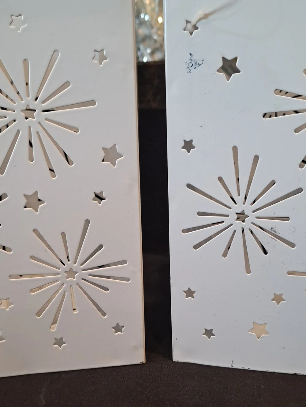 NWT 2 LED Metal Lanterns 7
